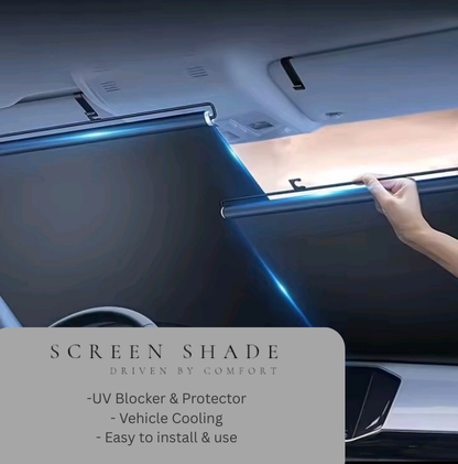 ScreenShade™ – Premium Car Windshield Sun Shade for UV & Heat Protection